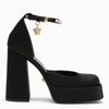 Versace Black Aevitas Medusa Decollette In Black
