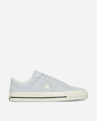 Converse One Star Pro Nubuck Leather Sneakers In Grey