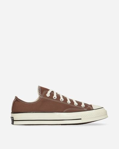 Converse Chuck 70 Low Vintage Canvas Sneakers In Brown