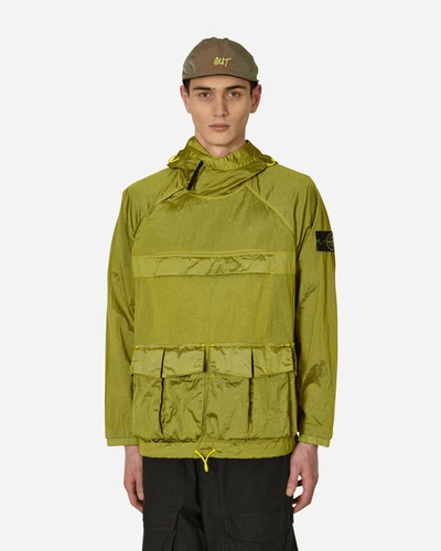 Stone Island Nylon Metal Watro-tc Jacket In Yellow