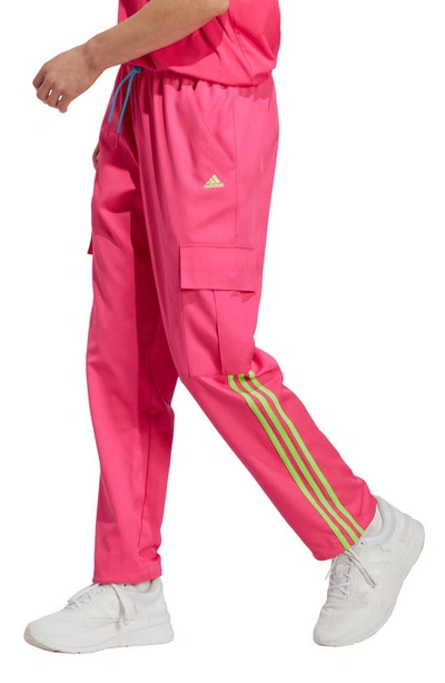 Adidas Sportswear Cargo Trousers In Shock Pink