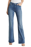 7 For All Mankind Dojo Tailorless Wide Leg Trouser Jeans In Blue