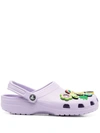 Crocs Classic Perforated-detail Clogs In Lav Lavender