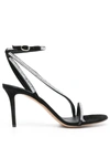 Isabel Marant Atria Sandals Shoes In 08si Silver