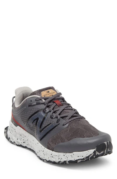 New Balance Fresh Foam Garo Trail Running Shoe In Grey/red/black