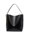 Stella Mccartney Frayme Tote Bag In Black