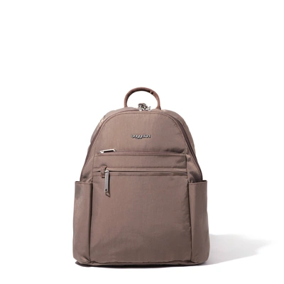Baggallini Anti-theft Vacation Backpack In Brown