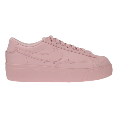 Nike Women's Blazer Low Platform Shoes In Pink