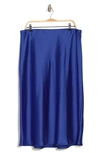 RENEE C RENEE C SATIN MIDI SKIRT