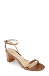 Jewel Badgley Mischka Danni Ii Ankle Strap Sandal In Bronze