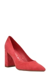 Calvin Klein Jasmine Pointed Toe Pump In Dark Pink 650