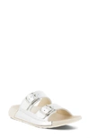 ECCO 2ND COZMO BUCKLE SLIDE SANDAL