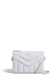 TED BAKER AYASINI QUILTED LEATHER CROSSBODY BAG