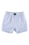 Ruggedbutts Kids' Seersucker Stripe Swim Trunks In Blue