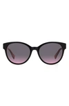 KATE SPADE NATHALIE 55MM GRADIENT ROUND SUNGLASSES