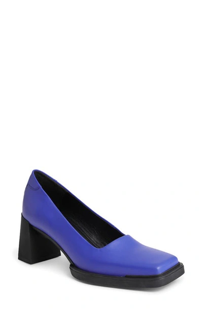 Vagabond Shoemakers Edwina Pump In Dark Blue