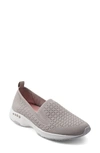 Easy Spirit Women's Tech Round Toe Casual Slip-on Flats In Taupe