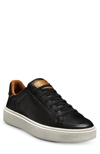 Allen Edmonds Flynn Leather Sneaker In Black