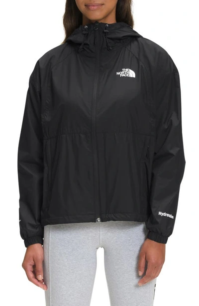 The North Face Logo Print Jacket In Nero