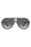 CARRERA EYEWEAR 64MM OVERSIZE GRADIENT AVIATOR SUNGLASSES