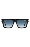 CARRERA EYEWEAR 54MM RECTANGULAR SUNGLASSES