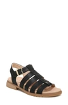 Dr. Scholl's A Ok Gladiator Sandal In Black Faux Leather