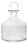 Juliska Puro Whiskey Decanter In Clear