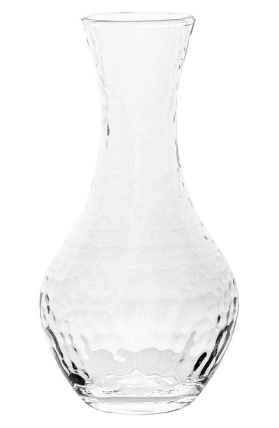 Juliska Puro Textured Glass Carafe In Clear