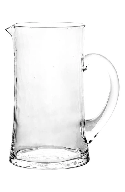 Juliska Puro Glass Pitcher, 2.2 Qt In Clear