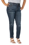 Slink Jeans High Waist Ankle Skinny Jeans In Carter