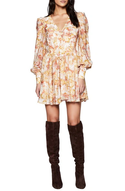 Bardot Zelina Floral Minidress In Abstract