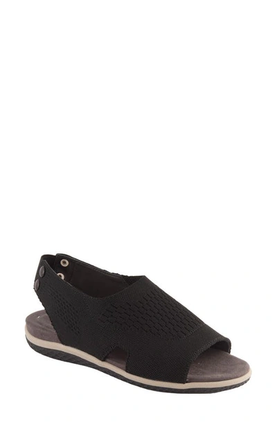David Tate Mission Slingback Sandal In Black