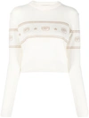 Chiara Ferragni Sweaters In Cream