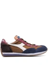 Diadora Simple Run Low-top Sneakers In Brown