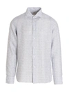 BORRIELLO PRINTED LINEN SHIRT