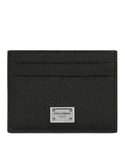 Dolce & Gabbana Card Holder In Black