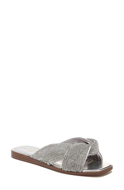 Sam Edelman Issie Slide Sandal In Metallic