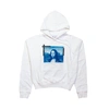 Off-white Monalisa Over Hooded Sweatshirt In Xs