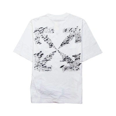 Off-white Paint Splat Arrow T-shirt White In Xs