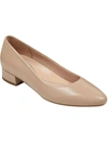 Easy Spirit Caldise Womens Leather Low Heel Block Heels In Multi