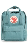 Fjall Raven Fjällräven Mini Kånken Water Resistant Backpack In Frost Green