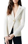 Smythe Classic Duchess Blazer In Ivory