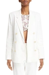 Isabel Marant Sheril Double-breasted Blazer In White