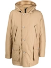 Woolrich Arctic Parka Beige Gkk In Beige