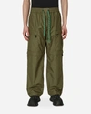 Moncler Day-namic Convertible Cargo Pants In Green
