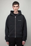 Flaneur Homme Flaneur Rivettes Zip-up Hoodie