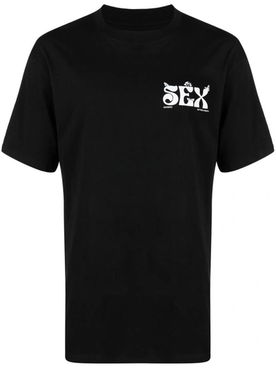 Nahmias Slogan-print T-shirt In Black