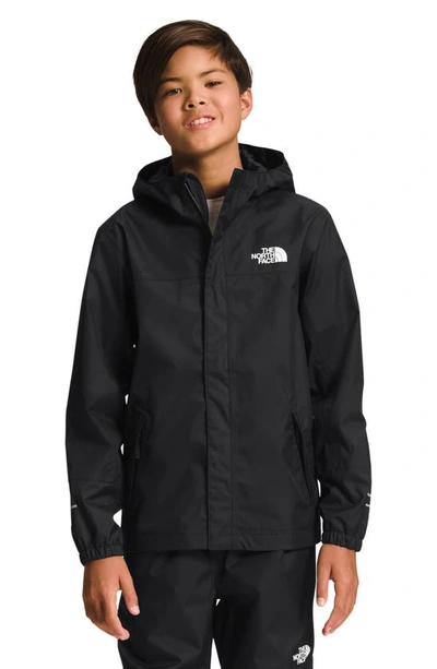 The North Face Kids' Antora Rain Jacket In Black