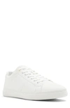 Aldo Mens Lace-up Manmade Casual And Fashion Sneakers In Other White