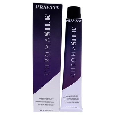 Pravana Chromasilk Creme Hair Color - 8.7 Light Violet Blonde For Unisex 3 oz Hair Color In Black